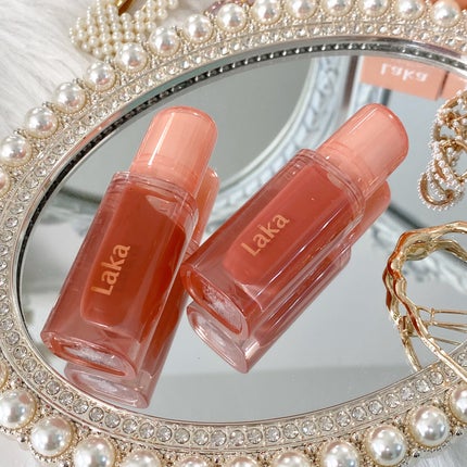 ジェリーイングヌードグロス/Laka/リップグロスを使ったクチコミ(3枚目)