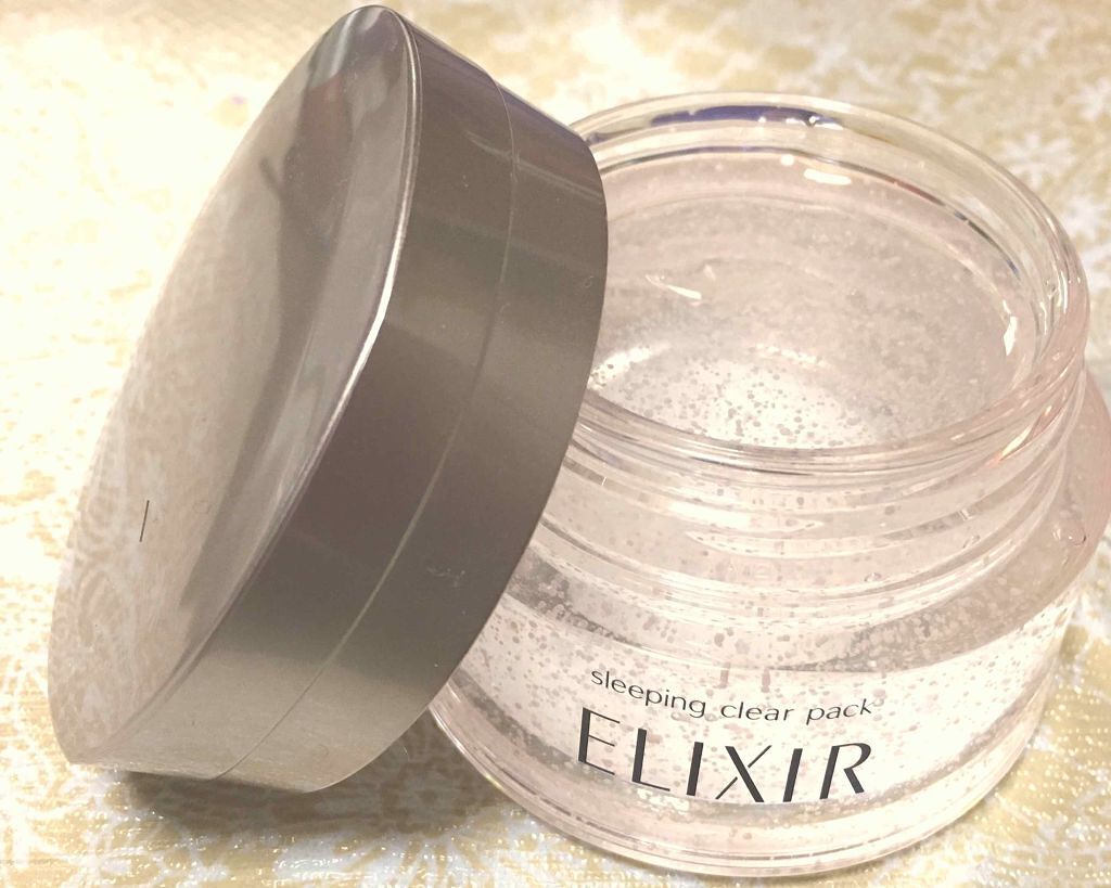 エリクシール ホワイト ブライトニング スリーピングジェルパック/エリクシール/フェイスクリームを使ったクチコミ(1枚目)