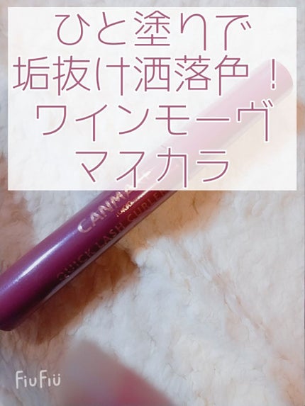 クイックラッシュカーラー/キャンメイク/マスカラ下地を使ったクチコミ(1枚目)