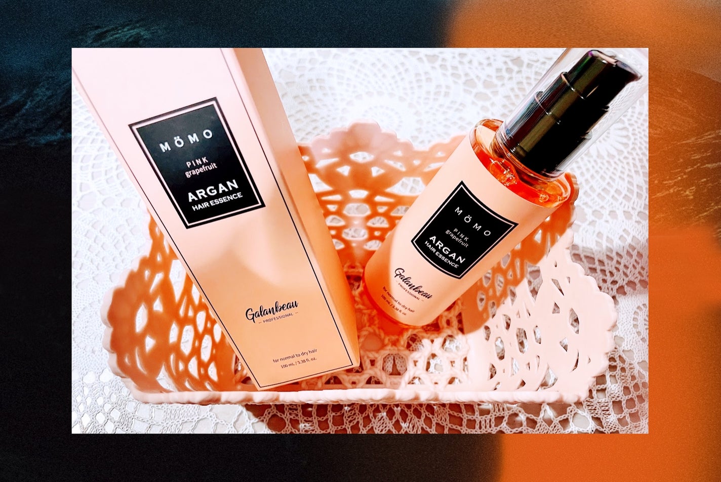 モモアルガンヘアエッセンス/ガランビュー/ヘアオイルを使ったクチコミ(1枚目)