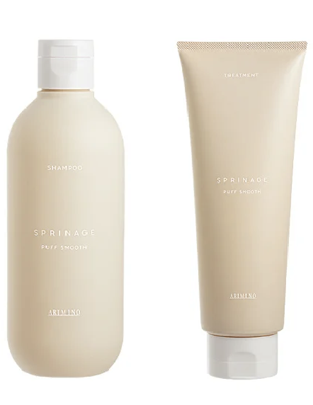 スプリナージュ　パフスムース シャンプートリートメント1000ml各1 スプリナージュ シャンプーパフスムース 1000ml 正規品 シャンプー 大容量 詰め替え ボトル メンズ 美容室専売 サロン専売品 匂い 洗い流す  洗い流さない 髪質改善 お試し | CHOUCHOU 店