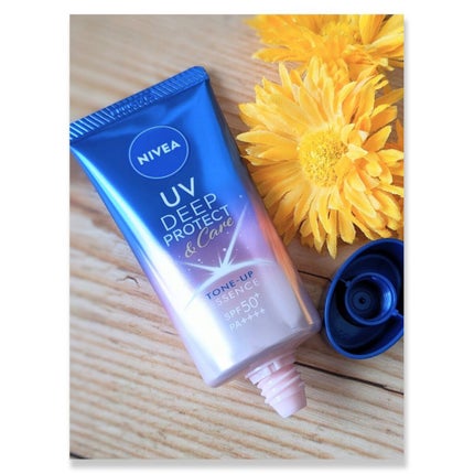 ニベアUV ディープ プロテクト&ケア トーンアップ エッセンス/ニベア/日焼け止めローションを使ったクチコミ(3枚目)