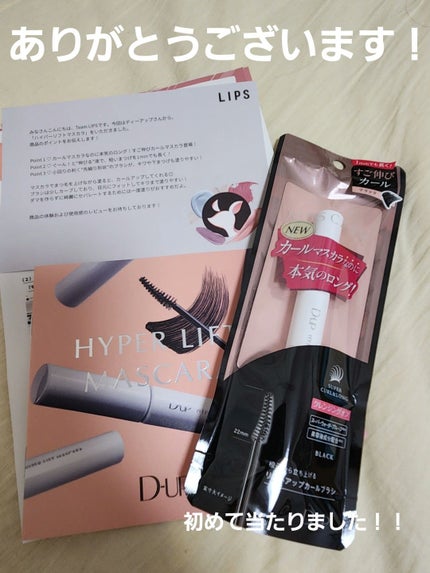 ハイパーリフトマスカラ/D-UP/マスカラを使ったクチコミ(1枚目)