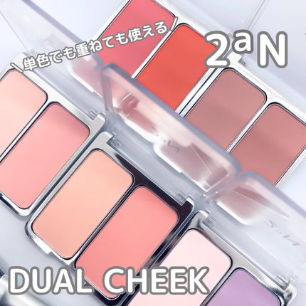 デュアルチーク/2aN/パウダーチークを使ったクチコミ(1枚目)