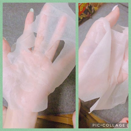 デイリーケアマスク ビタミンC&ピーチ/RISM/シートマスク・パックを使ったクチコミ(2枚目)