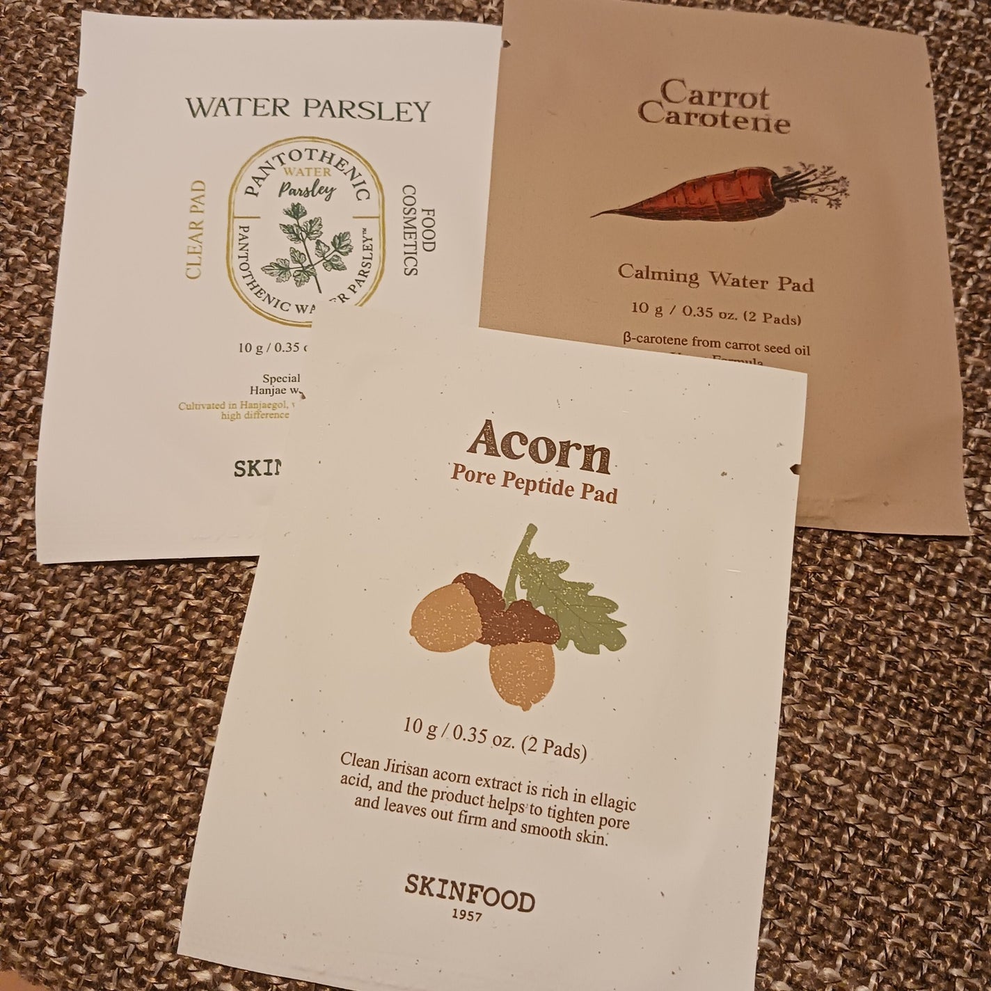 どんぐり ポア ペプチド パッド/SKINFOOD/トナーパッドを使ったクチコミ(3枚目)