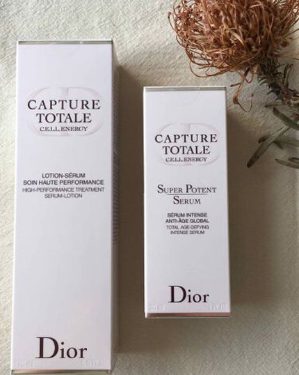 【旧】カプチュール トータル セル ENGY スーパー セラム/Dior/美容液を使ったクチコミ(1枚目)