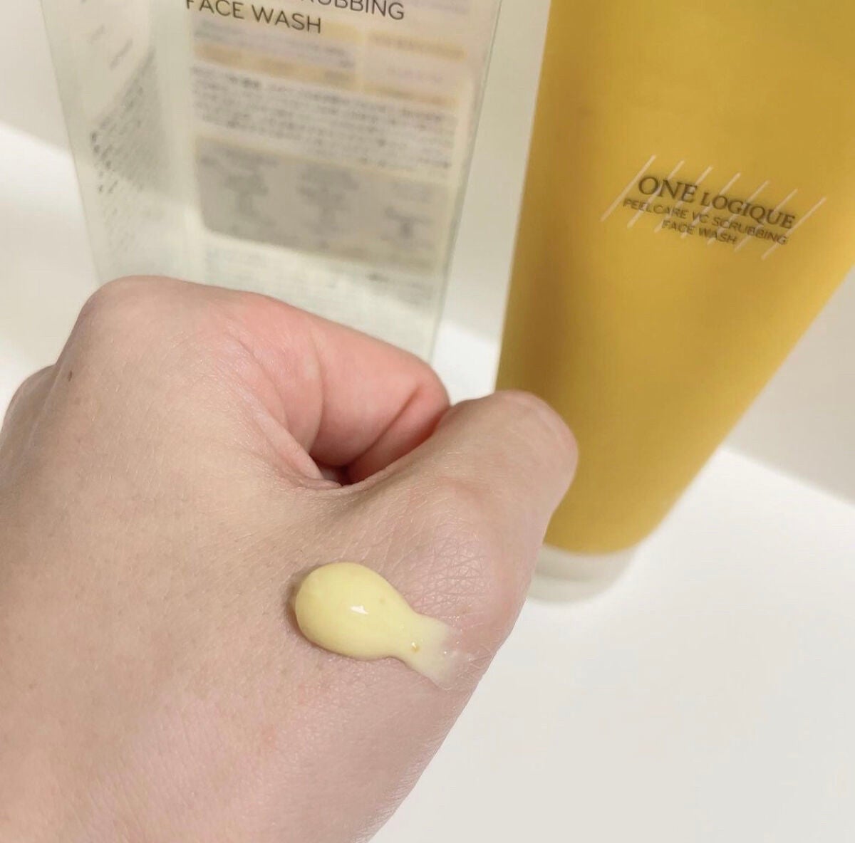 ピールケアVCスクラビングフェイスウォッシュ/ONE LOGIQUE/洗顔フォームを使ったクチコミ(3枚目)