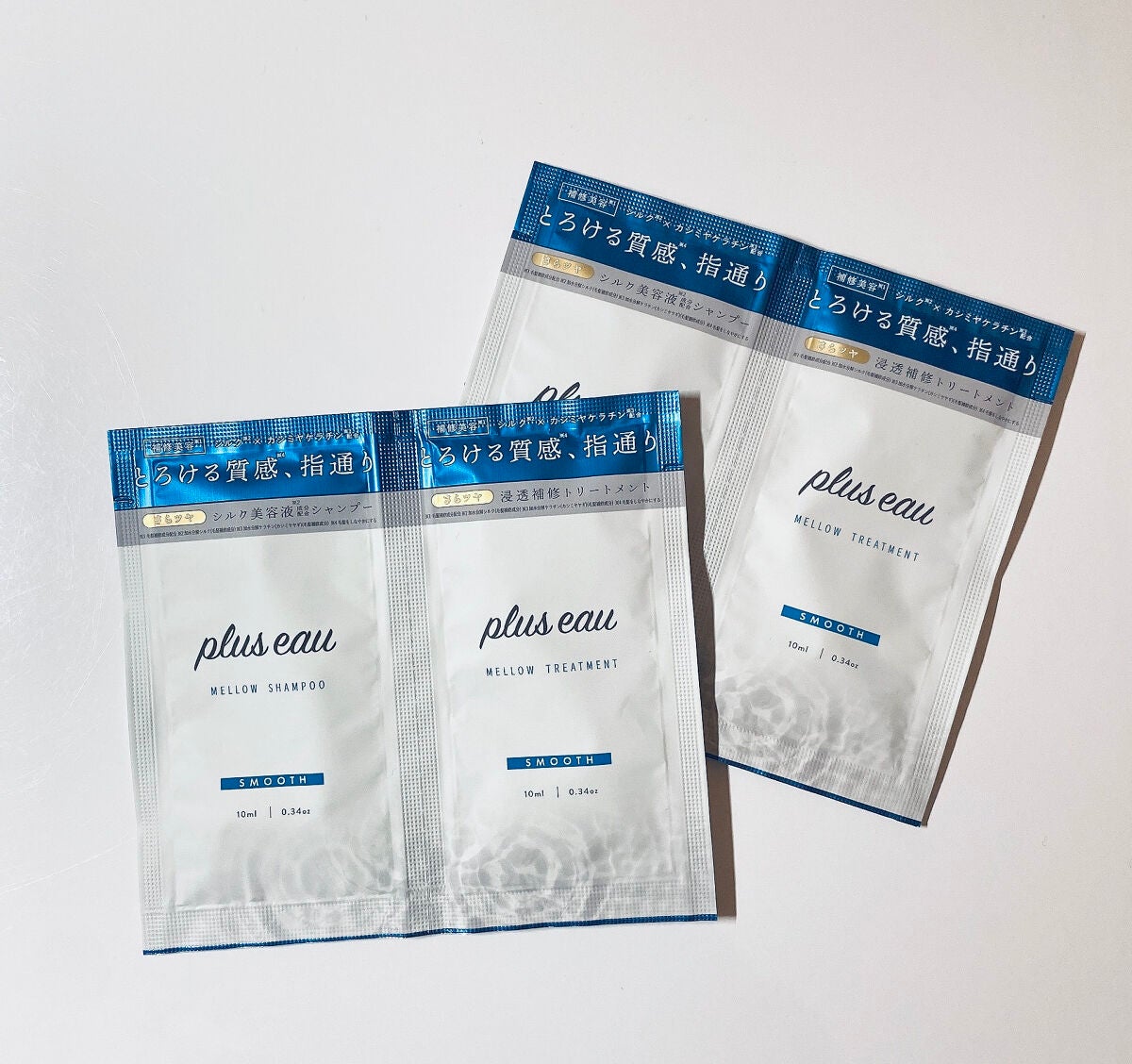 メロウシャンプー/メロウトリートメント/plus eau/市販シャンプーを使ったクチコミ(1枚目)