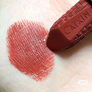 Dreamworld Carving Lipstick/CATKIN/口紅を使ったクチコミ（8枚目）