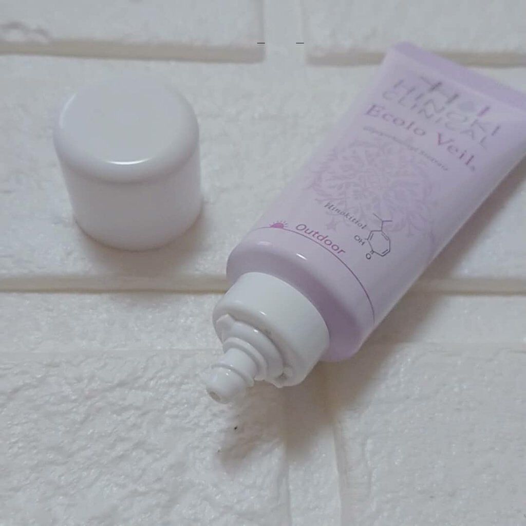 エコロヴェール/ヒノキ肌粧品/日焼け止めクリームを使ったクチコミ（2枚目）