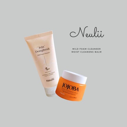済州ツバキマイルドフォームクレンザー/Neulii/洗顔フォームを使ったクチコミ(1枚目)
