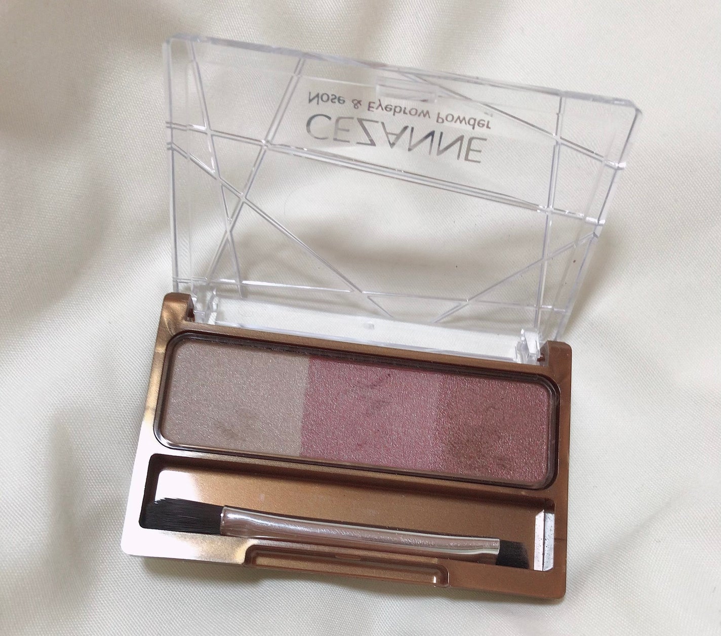 ノーズ&アイブロウパウダー/CEZANNE/パウダーアイブロウを使ったクチコミ(2枚目)