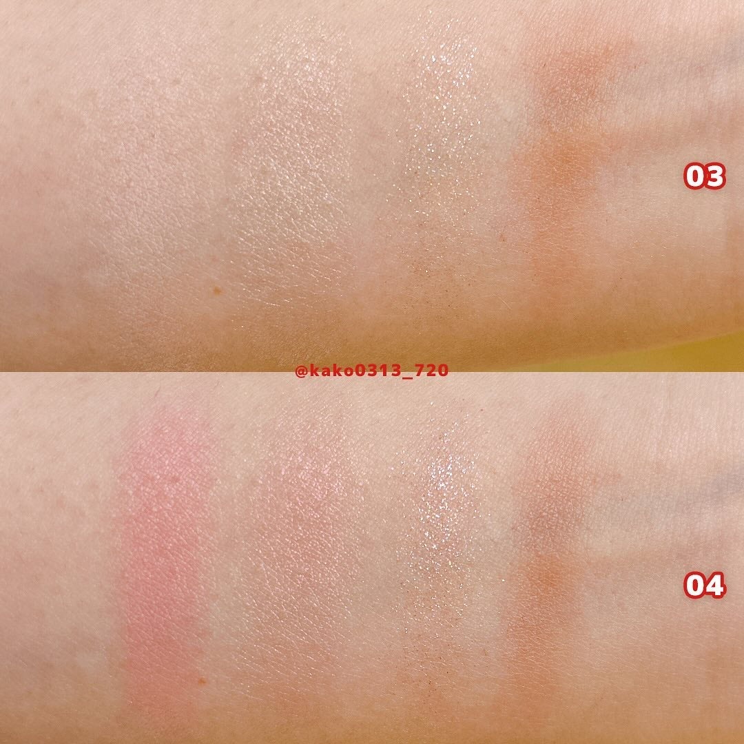 プランぷくコーデアイズ/キャンメイク/パウダーアイシャドウを使ったクチコミ(6枚目)