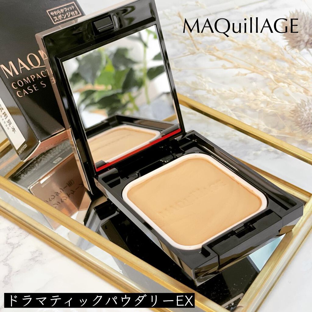 ドラマティックパウダリー EX/マキアージュ/パウダーファンデーションを使ったクチコミ(1枚目)