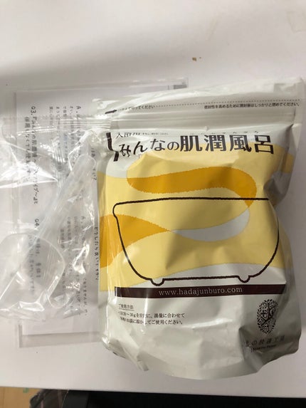 みんなの肌潤風呂/北の快適工房/無機塩系入浴剤を使ったクチコミ(1枚目)