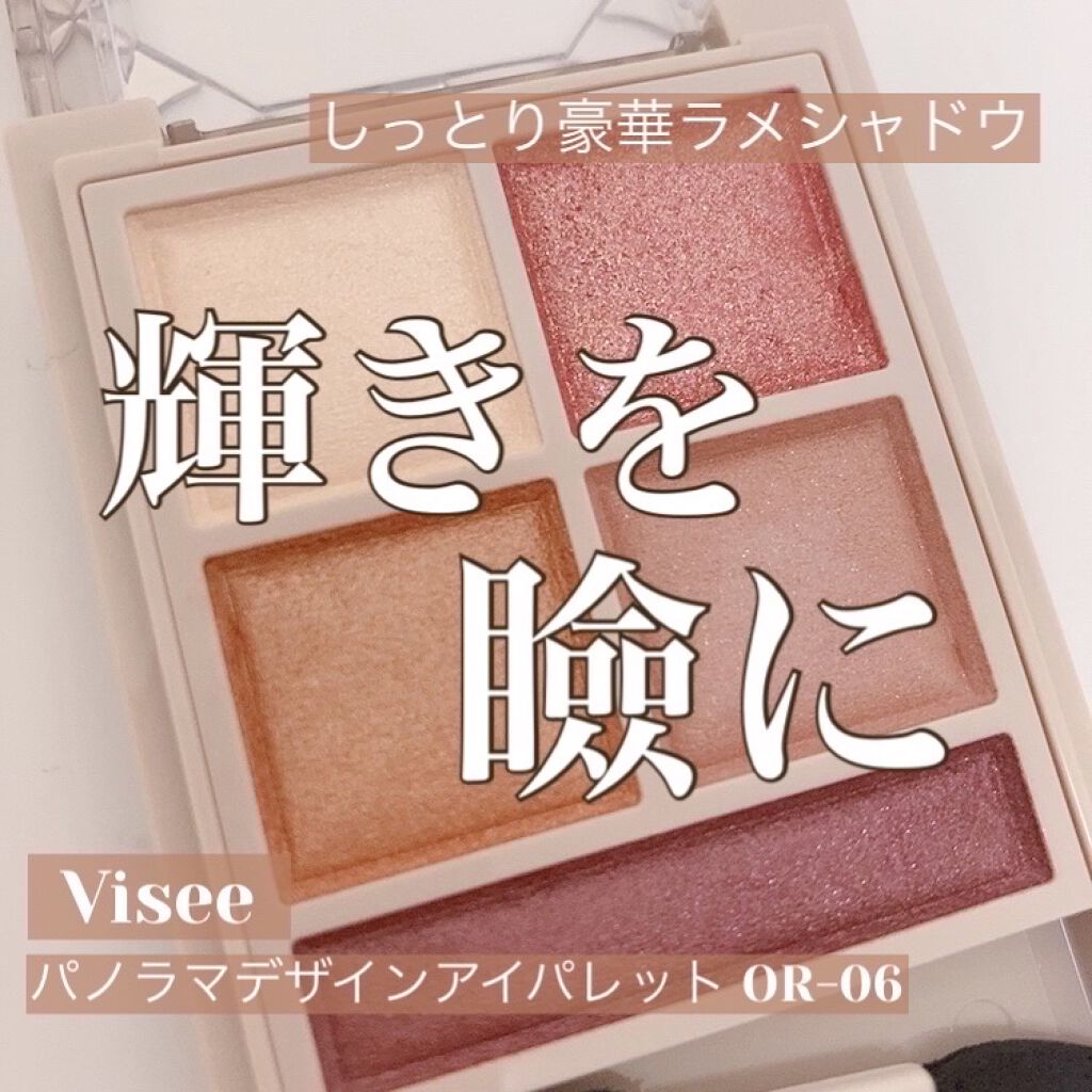 パノラマデザイン アイパレット/Visée/アイシャドウパレットを使ったクチコミ（1枚目）
