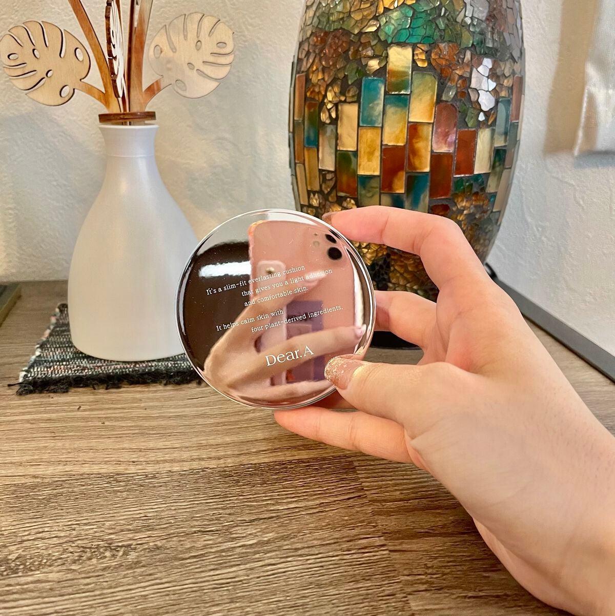 スリムフィット エバーラスティング クッション/Dear.A/クッションファンデーションを使ったクチコミ(1枚目)