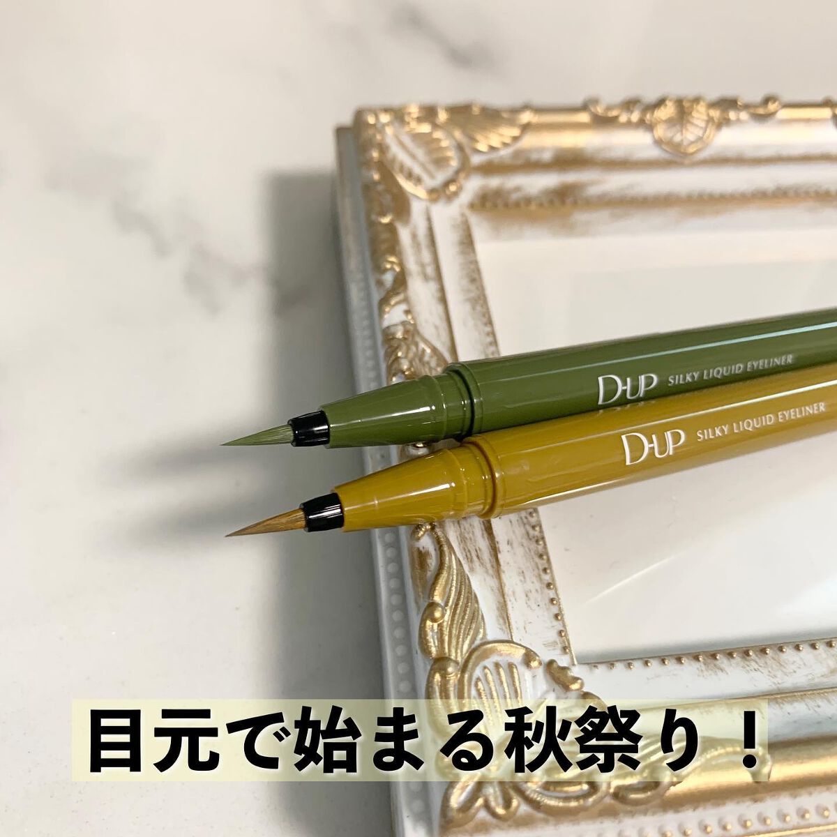 シルキーリキッドアイライナーWP/D-UP/リキッドアイライナーを使ったクチコミ（1枚目）