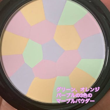 UR GLAM　MARBLE FACE POWDER/U R GLAM/プレストパウダーを使ったクチコミ（2枚目）