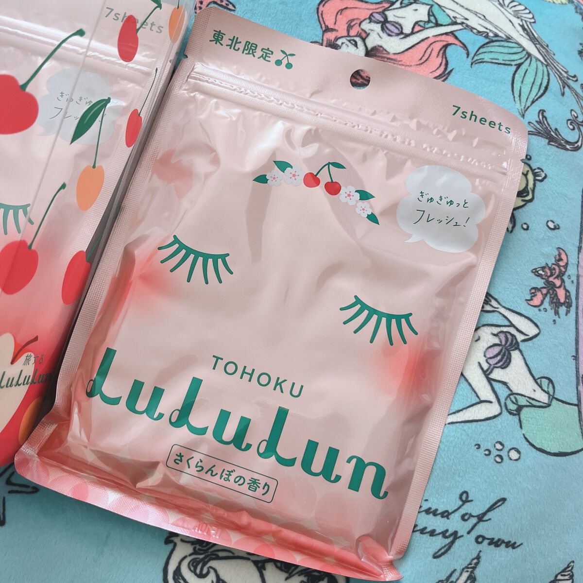 東北ルルルン(さくらんぼの香り)/ルルルン/シートマスク・パックを使ったクチコミ(3枚目)