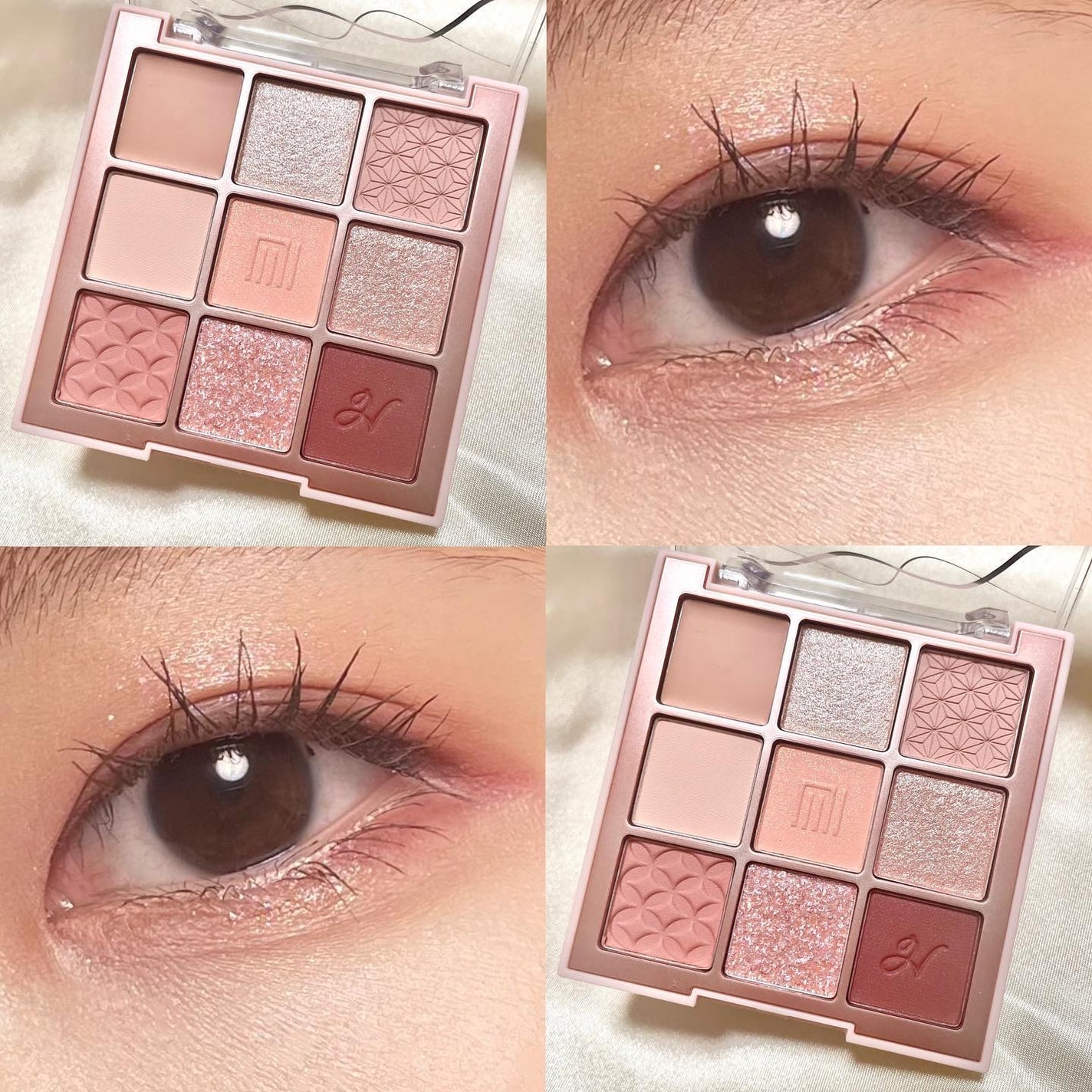 マルチアンダーアイパレット/hina cosmetics/アイシャドウパレットを使ったクチコミ(3枚目)