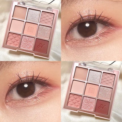 マルチアンダーアイパレット/hina cosmetics/アイシャドウパレットを使ったクチコミ(3枚目)