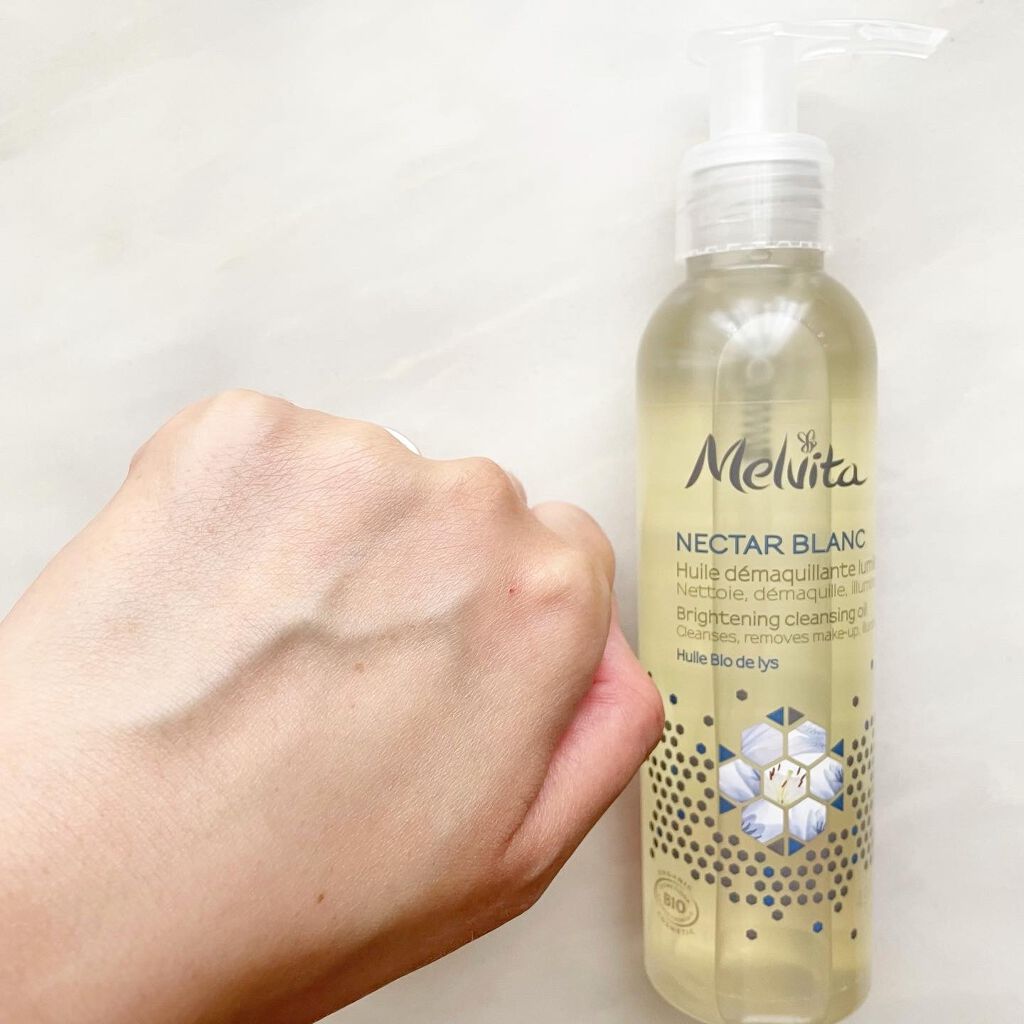 ネクターブラン クレンジングオイル /Melvita/オイルクレンジングを使ったクチコミ(3枚目)