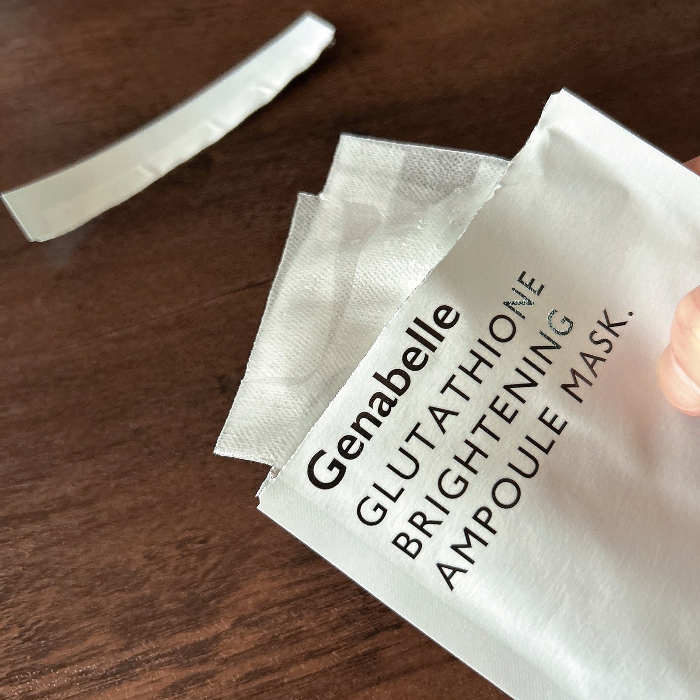 グルタチオンブアンプルマスク/Genabelle/シートマスク・パックを使ったクチコミ(2枚目)