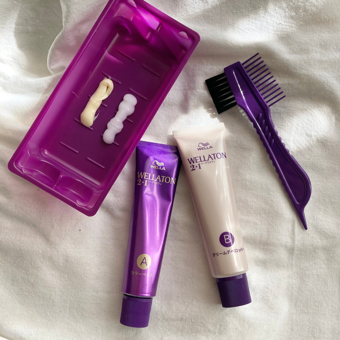 ウエラトーン ツープラスワン クリームタイプ/ウエラ/ヘアカラーを使ったクチコミ(5枚目)