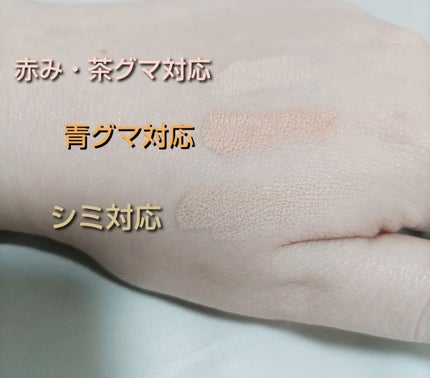 パレットコンシーラー ハイカバー/CEZANNE/パレットコンシーラーを使ったクチコミ(3枚目)