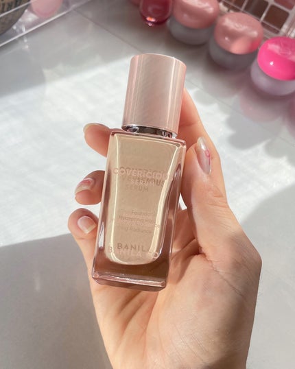 カバーリシャスセラムファンデーション/BANILA CO/リキッドファンデーションを使ったクチコミ(4枚目)