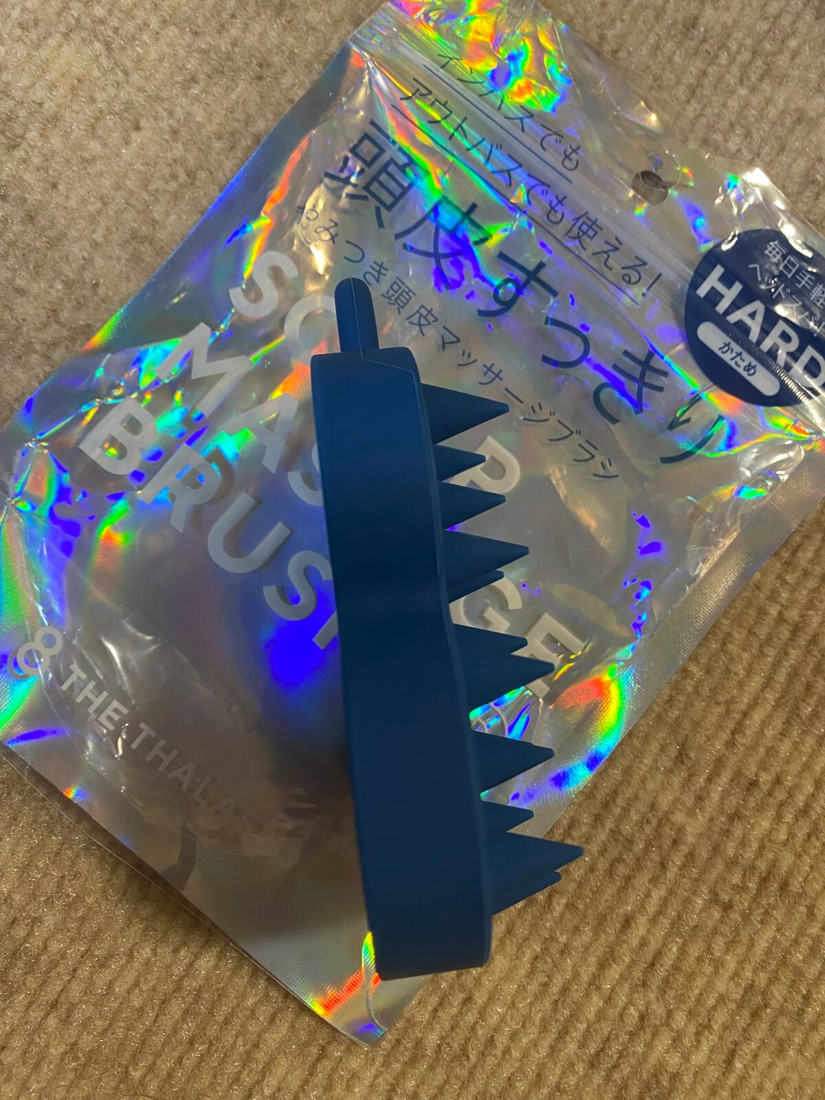 エイトザタラソ スパ やみつき 頭皮マッサージブラシ ハード/エイトザタラソ/スカルプブラシを使ったクチコミ(2枚目)