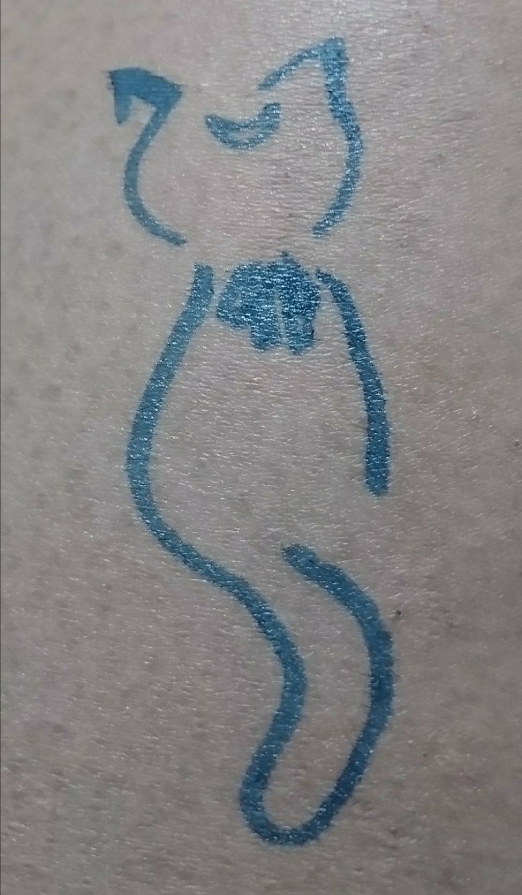 エスポルールカラーアイライナー ブルー/エスポルール/リキッドアイライナーを使ったクチコミ（2枚目）