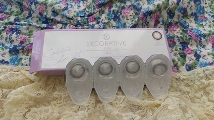 デコラティブアイズ ヴェール/Decorative Eyes/カラーコンタクトレンズを使ったクチコミ(1枚目)