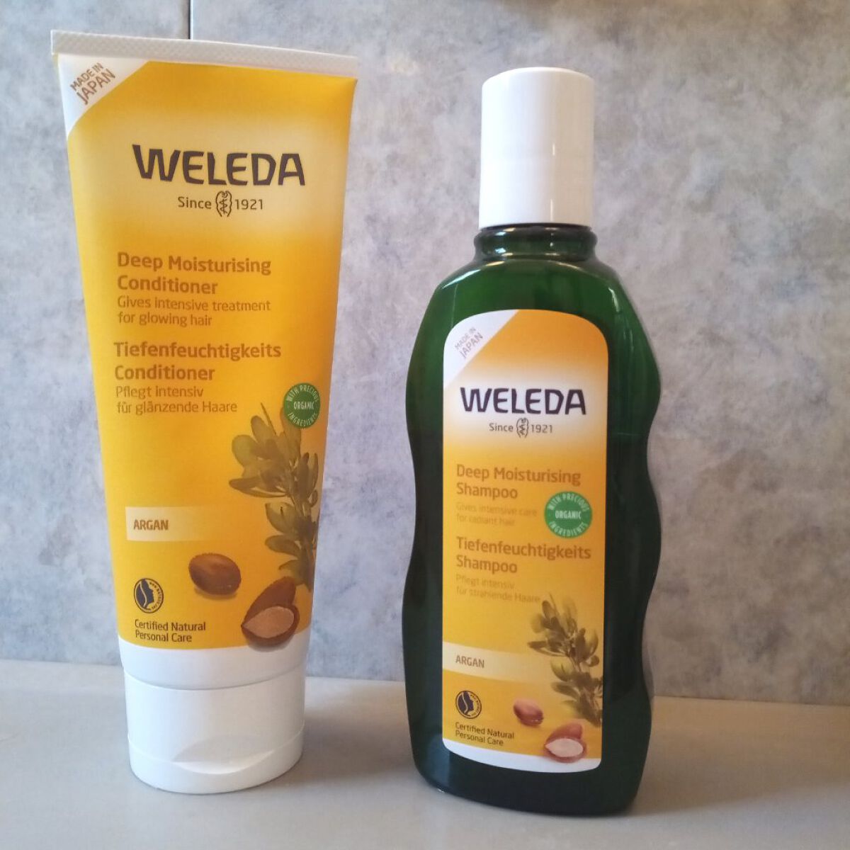 アルガン ヘアシャンプー／ヘアコンディショナー/WELEDA/市販シャンプーを使ったクチコミ（2枚目）