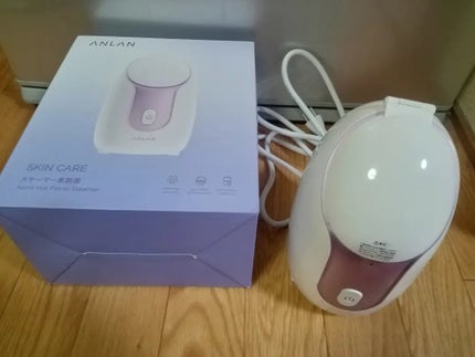 スチーマー美顔器/ANLAN/美顔器・マッサージを使ったクチコミ(2枚目)