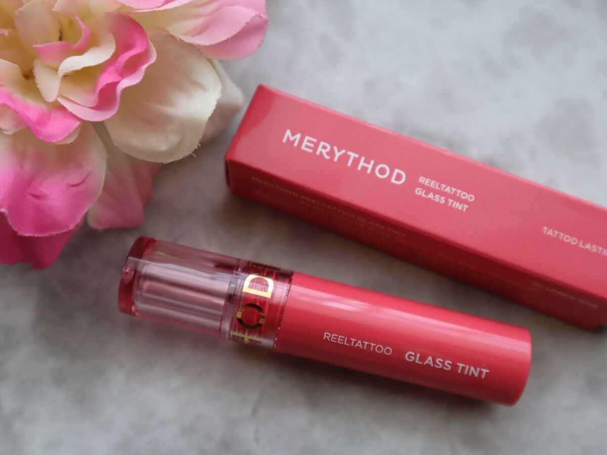 リールタトゥーグラスティント /MERYTHOD/リップティントを使ったクチコミ(1枚目)