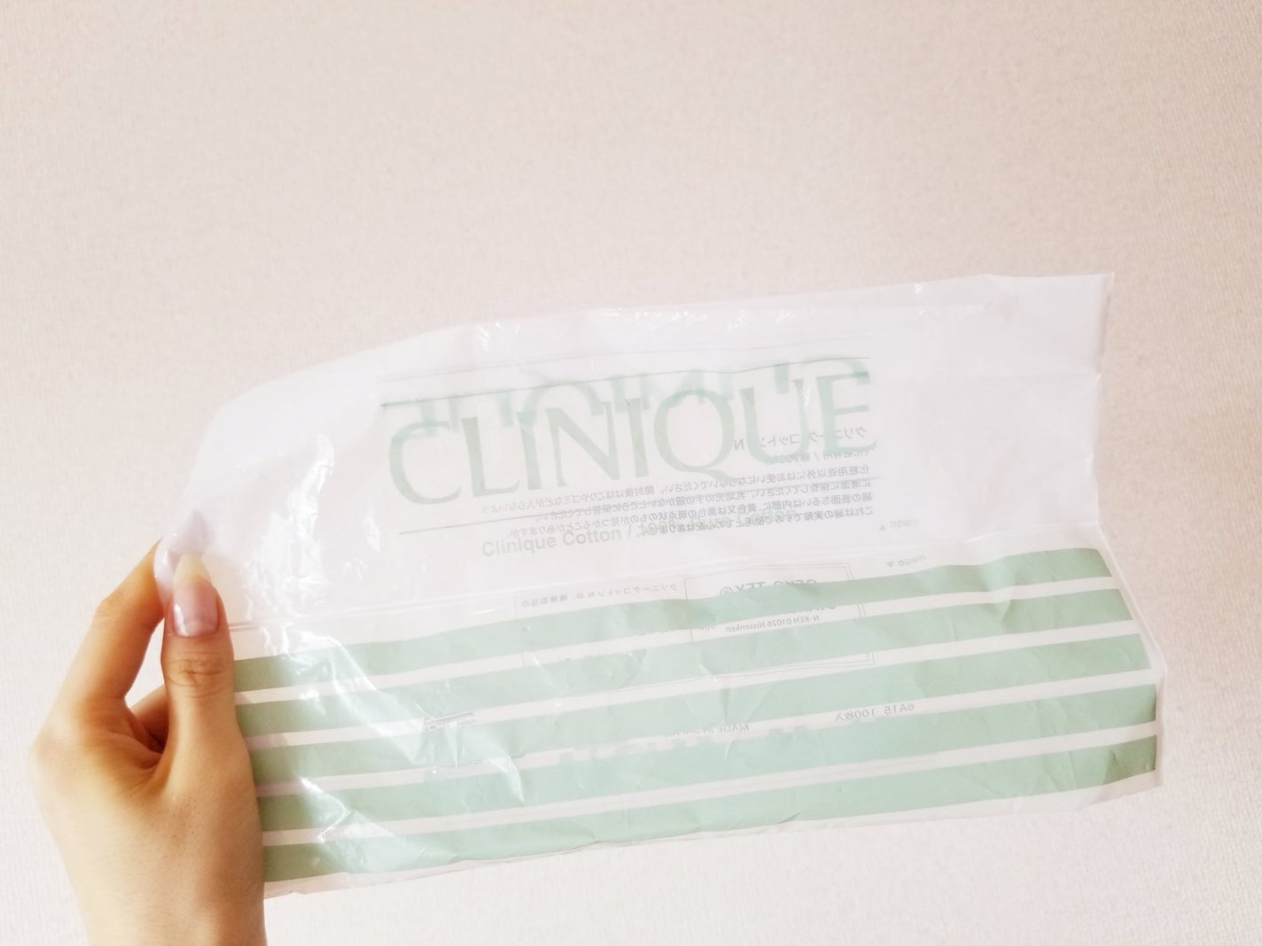 クリニーク コットン N/CLINIQUE/コットンを使ったクチコミ(1枚目)