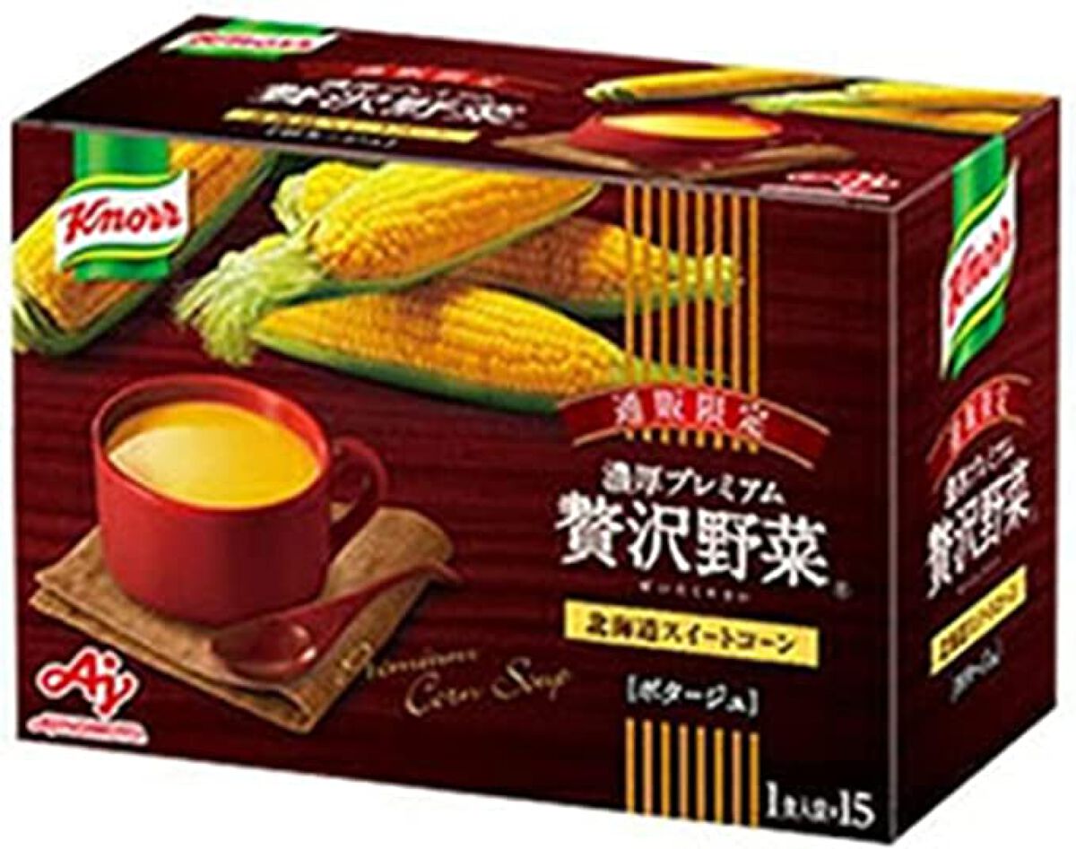 クノール 濃厚プレミアム 贅沢野菜 北海道スイートコーン［ポタージュ］ / 味の素