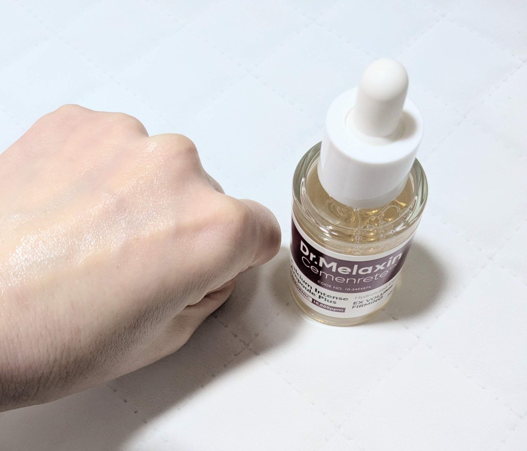 Cemenrete Calcium Intense Ampoule/Dr.Melaxin/美容液を使ったクチコミ（3枚目）