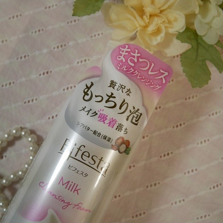 もっちりミルク泡クレンジング/ビフェスタ/クレンジングを使ったクチコミ(3枚目)