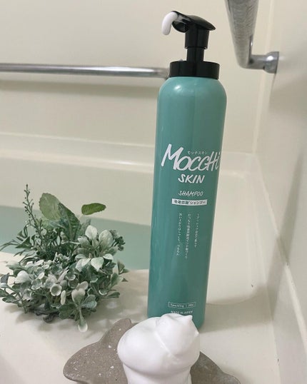 吸着スパークリングシャンプー /MoccHi SKIN/市販シャンプーを使ったクチコミ(4枚目)