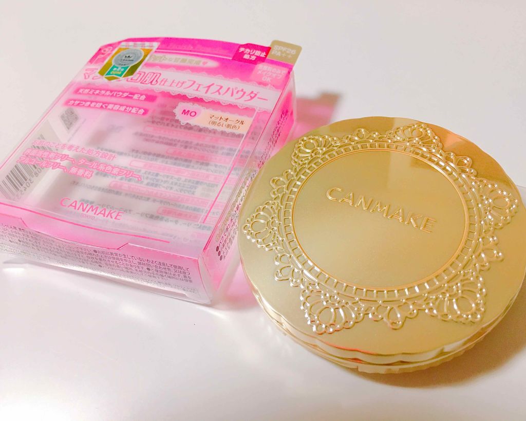 【旧品】マシュマロフィニッシュパウダー/キャンメイク/プレストパウダーを使ったクチコミ(1枚目)