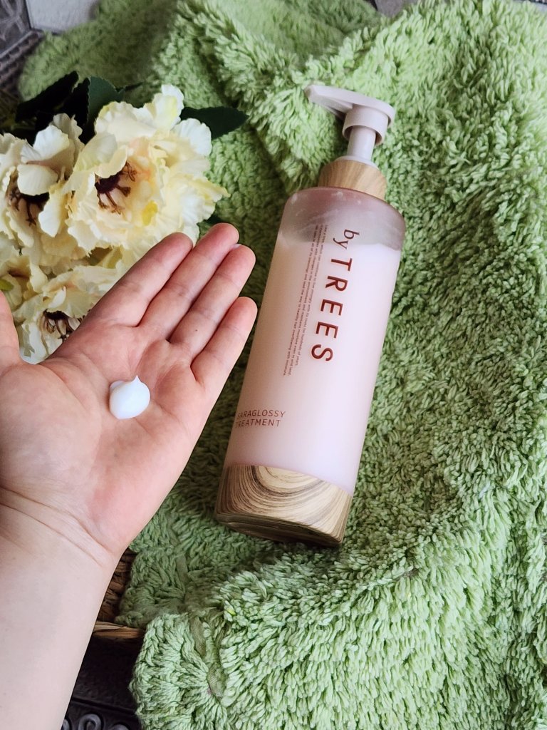 さらグロッシーシャンプー/トリートメント/byTREES/市販シャンプーを使ったクチコミ（3枚目）