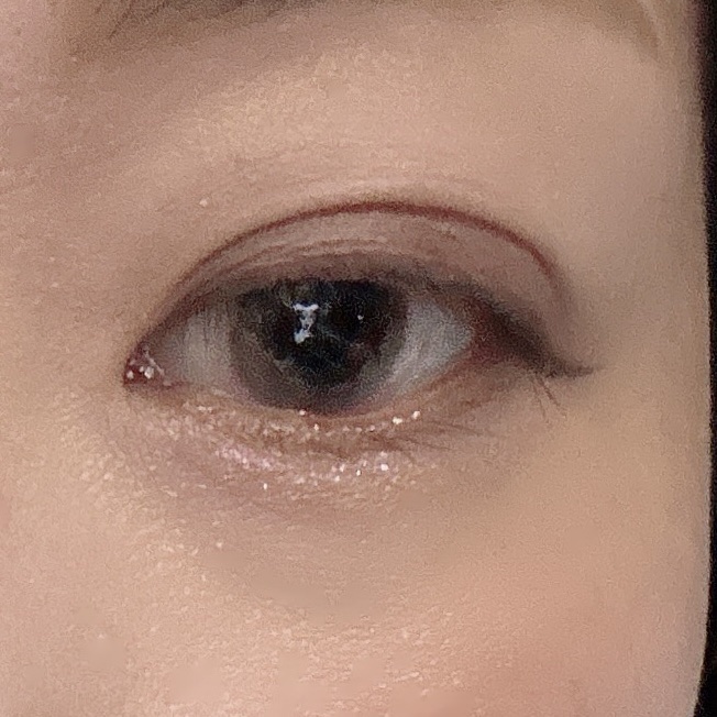 Dewy Kristin Monthly - ブラウン/Hapa kristin/カラーコンタクトレンズを使ったクチコミ（3枚目）