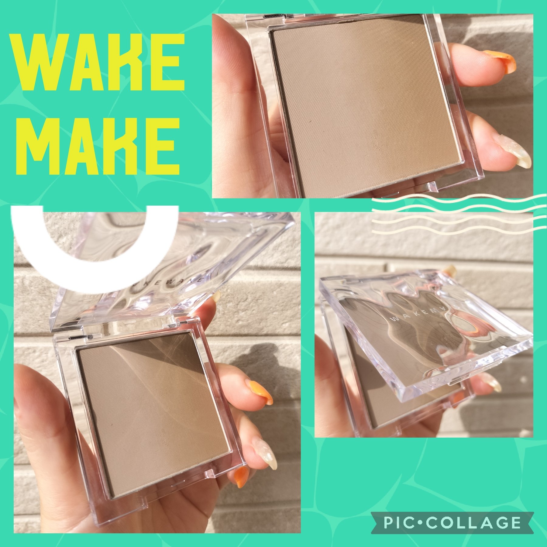 wakemake ミックスブラーボリュームシェーディングのクチコミ「シェーディングは苦手…💦という方にこそ！
柔らか発色のブロンザー🌃
WAKEMAKE
ミックス.....」（1枚目）