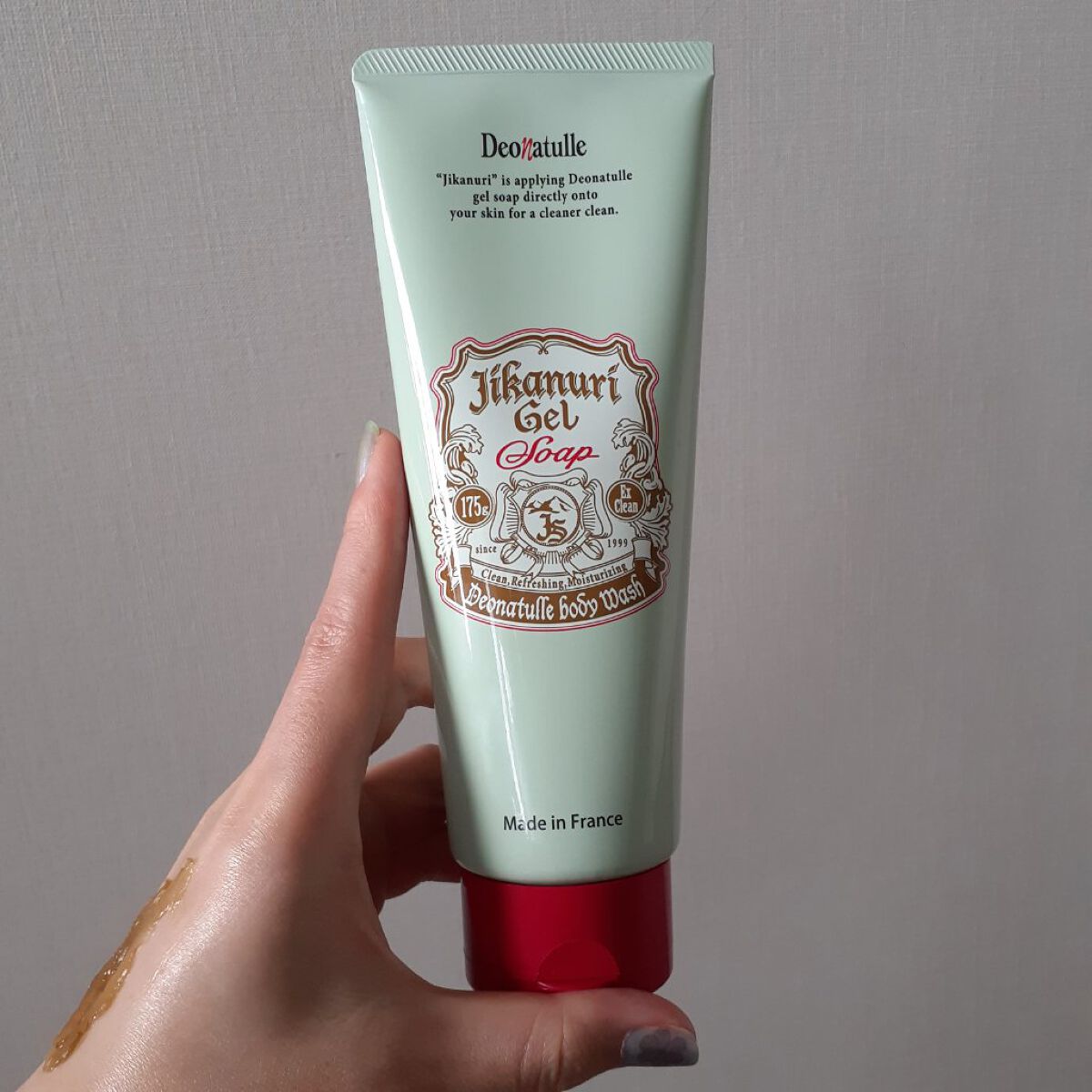 直ヌリジェル石けん/デオナチュレ/ボディソープを使ったクチコミ(2枚目)