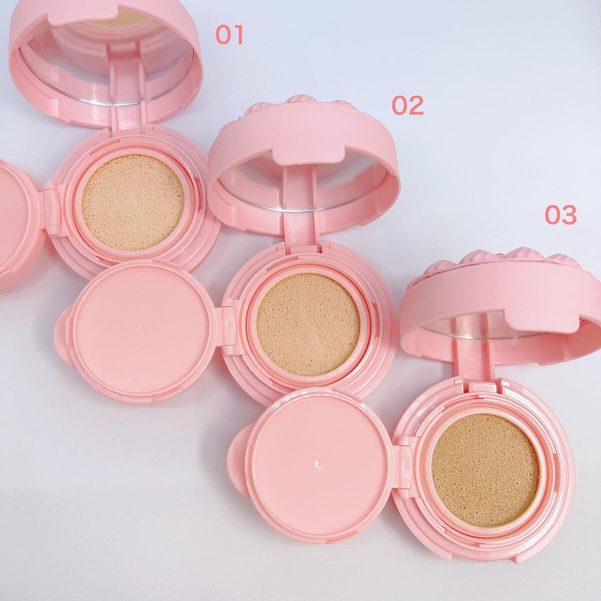 ハッピーユアデイクッション/Merrymonde/クッションファンデーションを使ったクチコミ(5枚目)