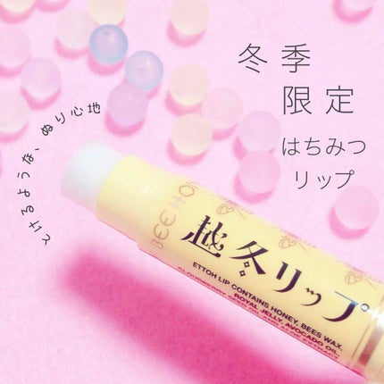 越冬リップ/ビーハニー/リップクリームを使ったクチコミ(1枚目)